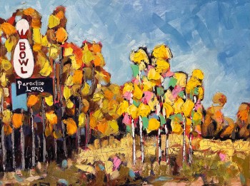 'Bowled Over' | 18" x 24"