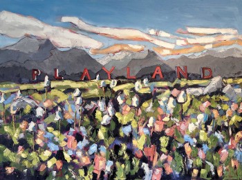 'Playland' | 36" x 48"